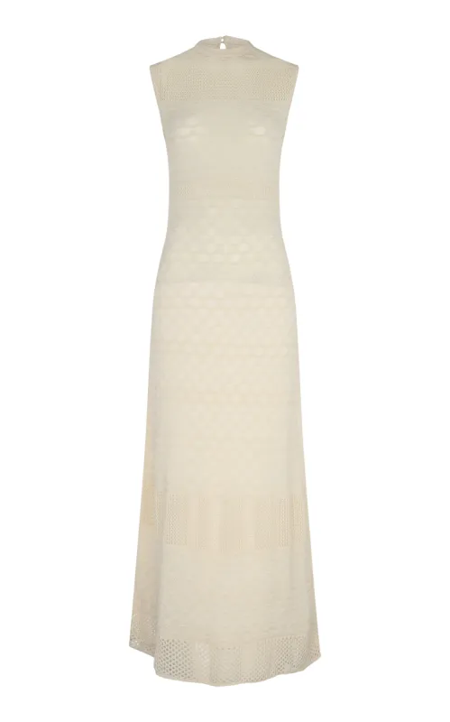FRONTERA MAXI DRESS | IVORY made by ESCVDO