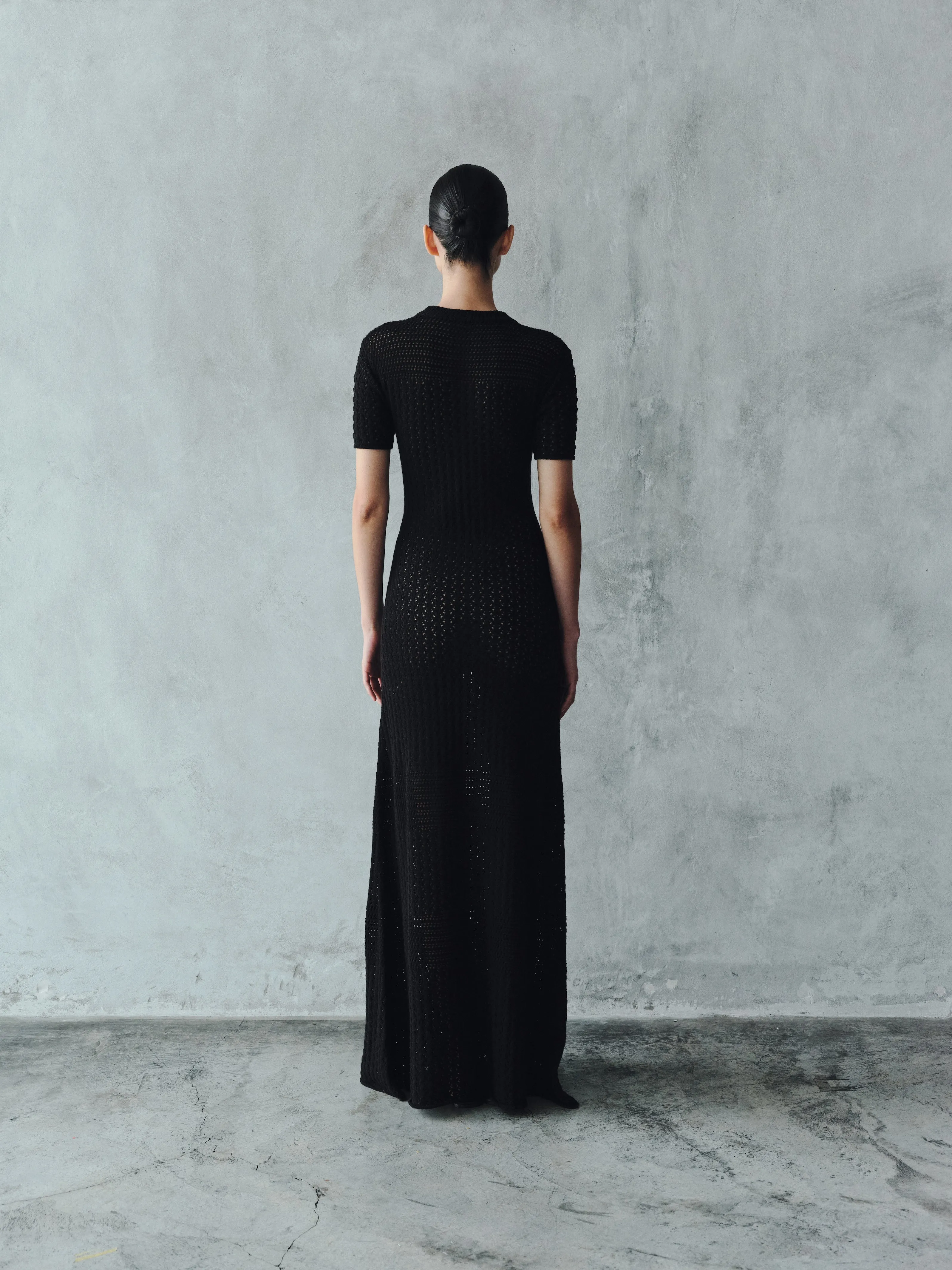 PALLAY MAXI DRESS | BLACK sold by ESCVDO product image thumbnail 3