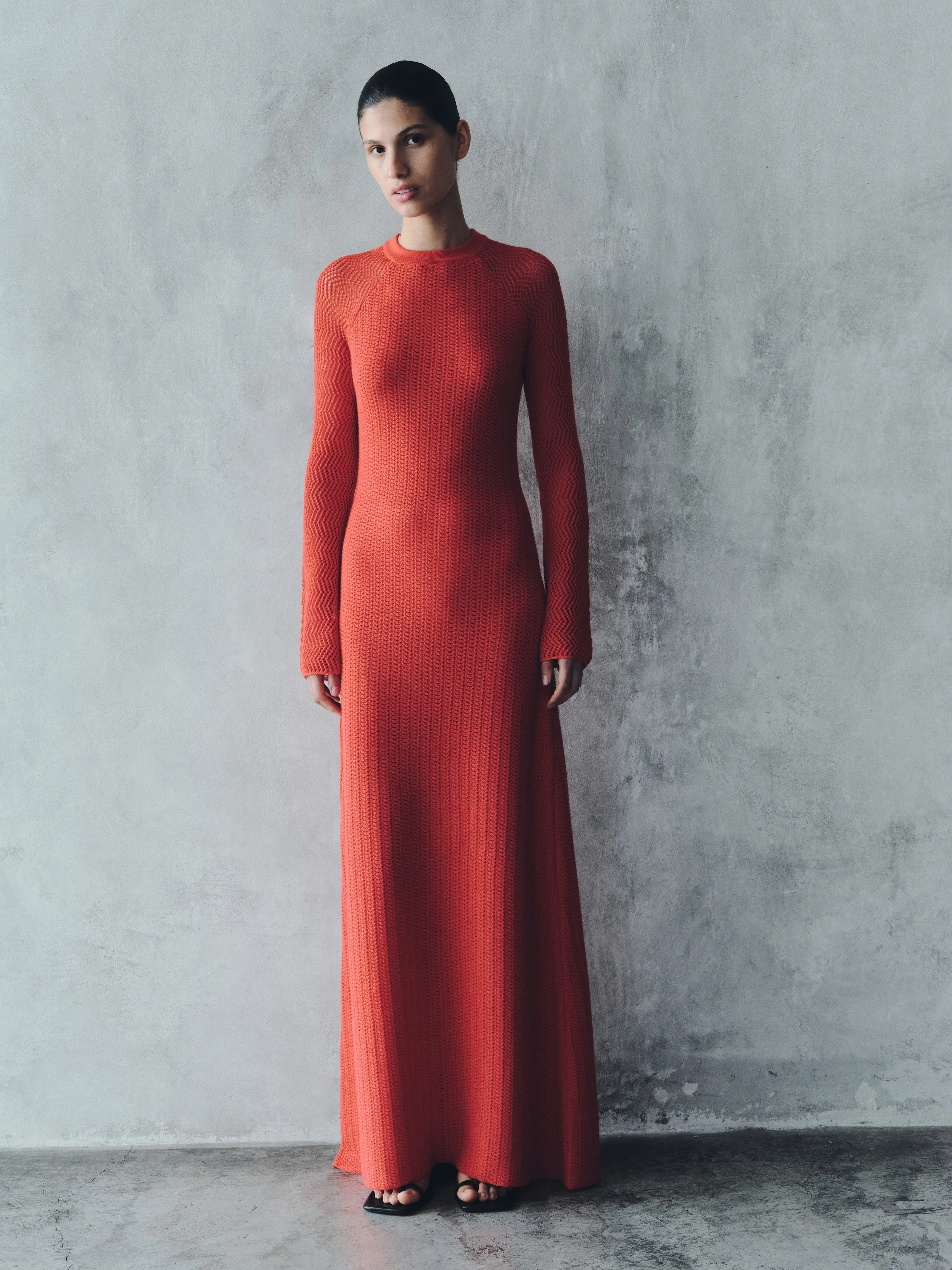 CUMBRE MAXI DRESS | TANGERINE sold by ESCVDO product image thumbnail 2