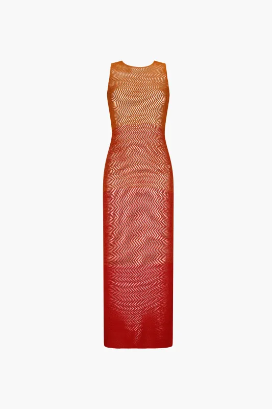 ALPAMAYO SLEEVELESS MAXI DRESS | TANGERINE - ORANGE sold by ESCVDO