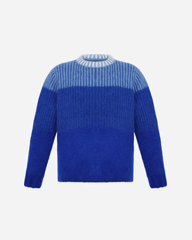 COCHA SWEATER | BLUES - IVORY sold by ESCVDO