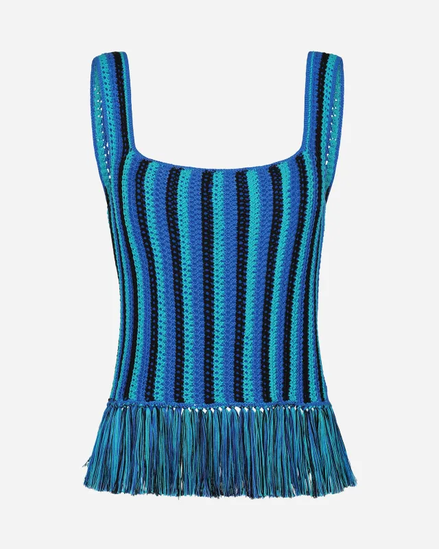 MISTI TOP | BLUE sold by ESCVDO