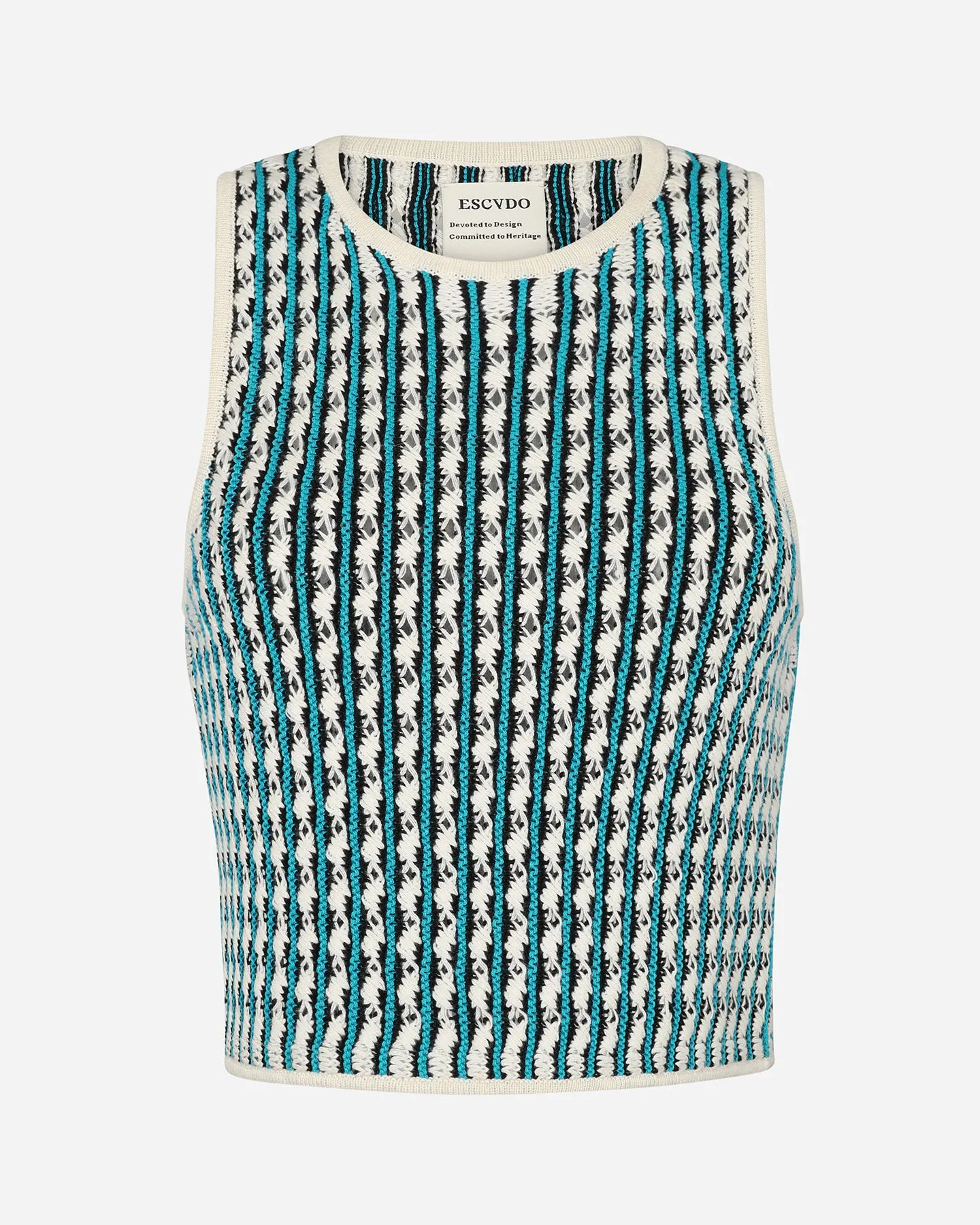 MITO KNITTED TOP | IVORY & CIAN sold by ESCVDO