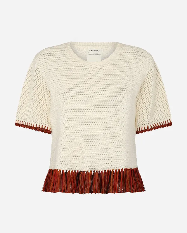 AMADA TOP | IVORY sold by ESCVDO