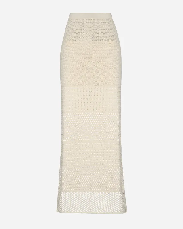AMADA SKIRT | IVORY sold by ESCVDO