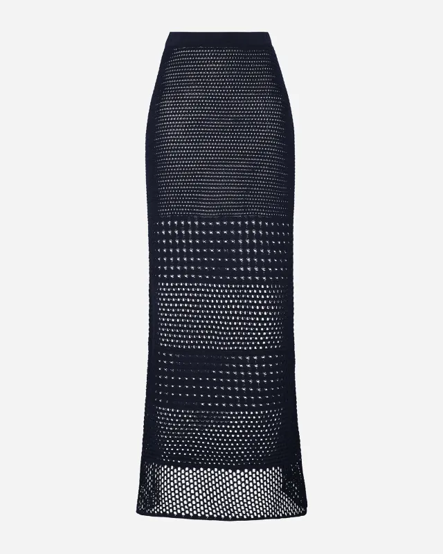 AMADA SKIRT | NAVY sold by ESCVDO