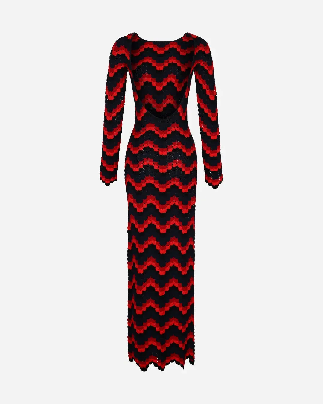 URSULA Maxi Dress | Red Navy sold by ESCVDO product image thumbnail 5