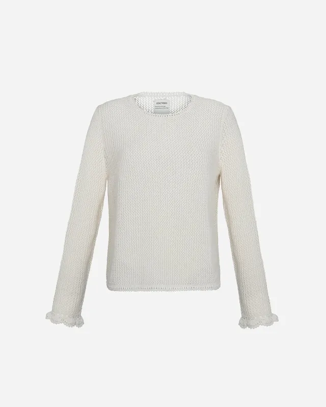 MURAL Top | Ivory made by ESCVDO
