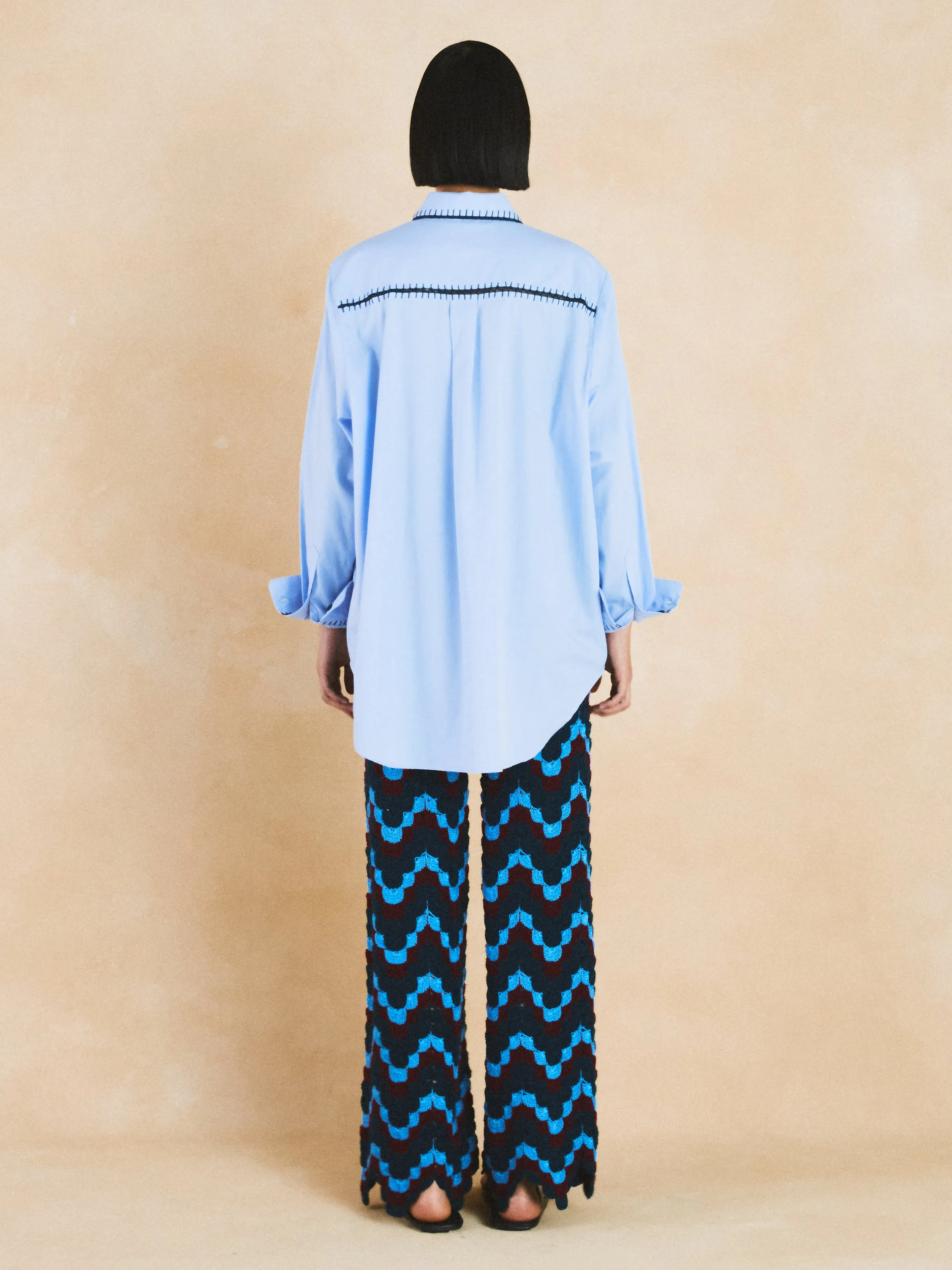 ARCANGEL Shirt | Sky Blue sold by ESCVDO product image thumbnail 4