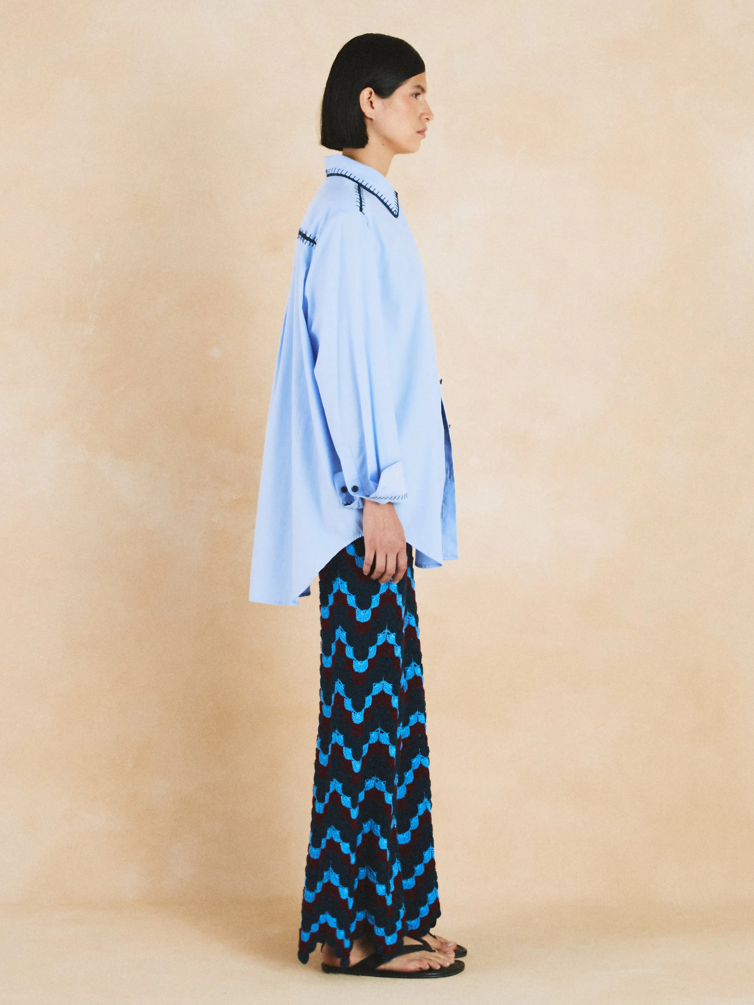 ARCANGEL Shirt | Sky Blue sold by ESCVDO product image thumbnail 3