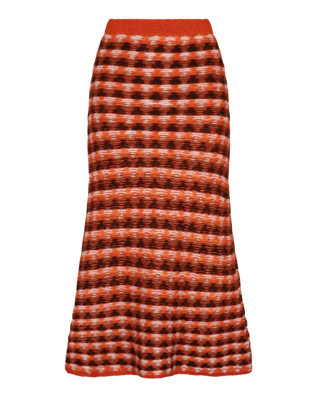 DIABLADA SKIRT | ORANGE sold by ESCVDO