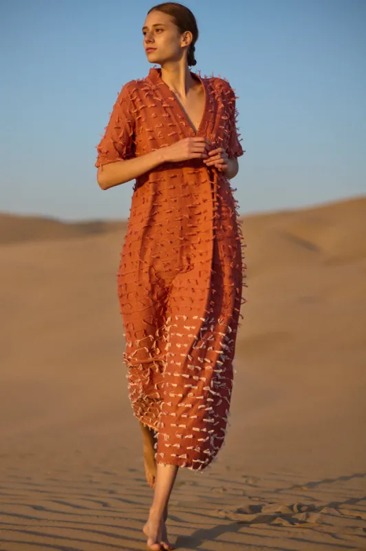 HAMACA MAXI TUNIC | BROWN sold by ESCVDO