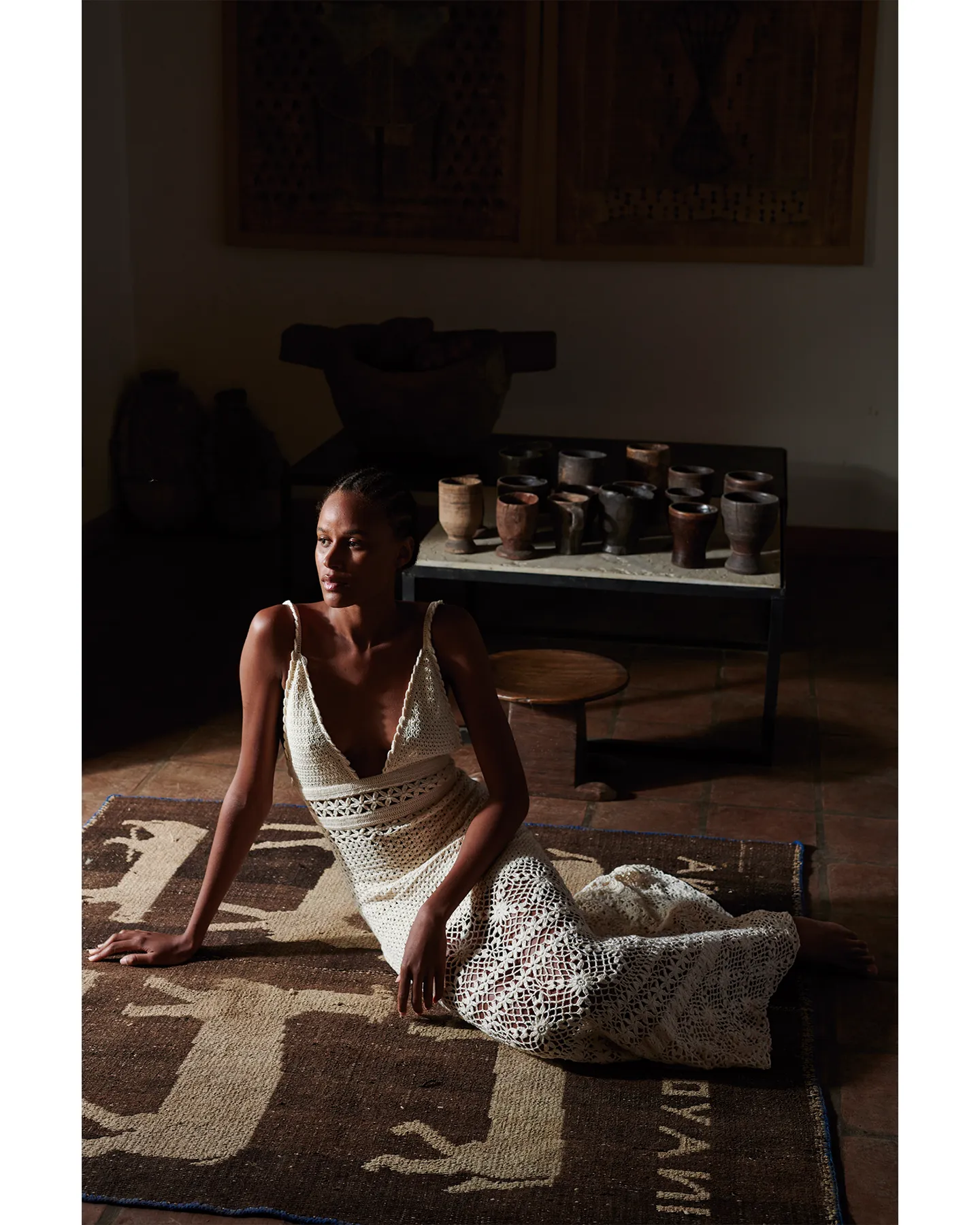 BELLA MAXI DRESS | IVORY | PRE ORDER sold by ESCVDO