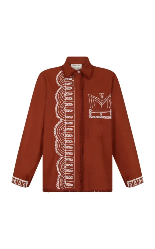 ESPERANZA SHIRT | BROWN sold by ESCVDO