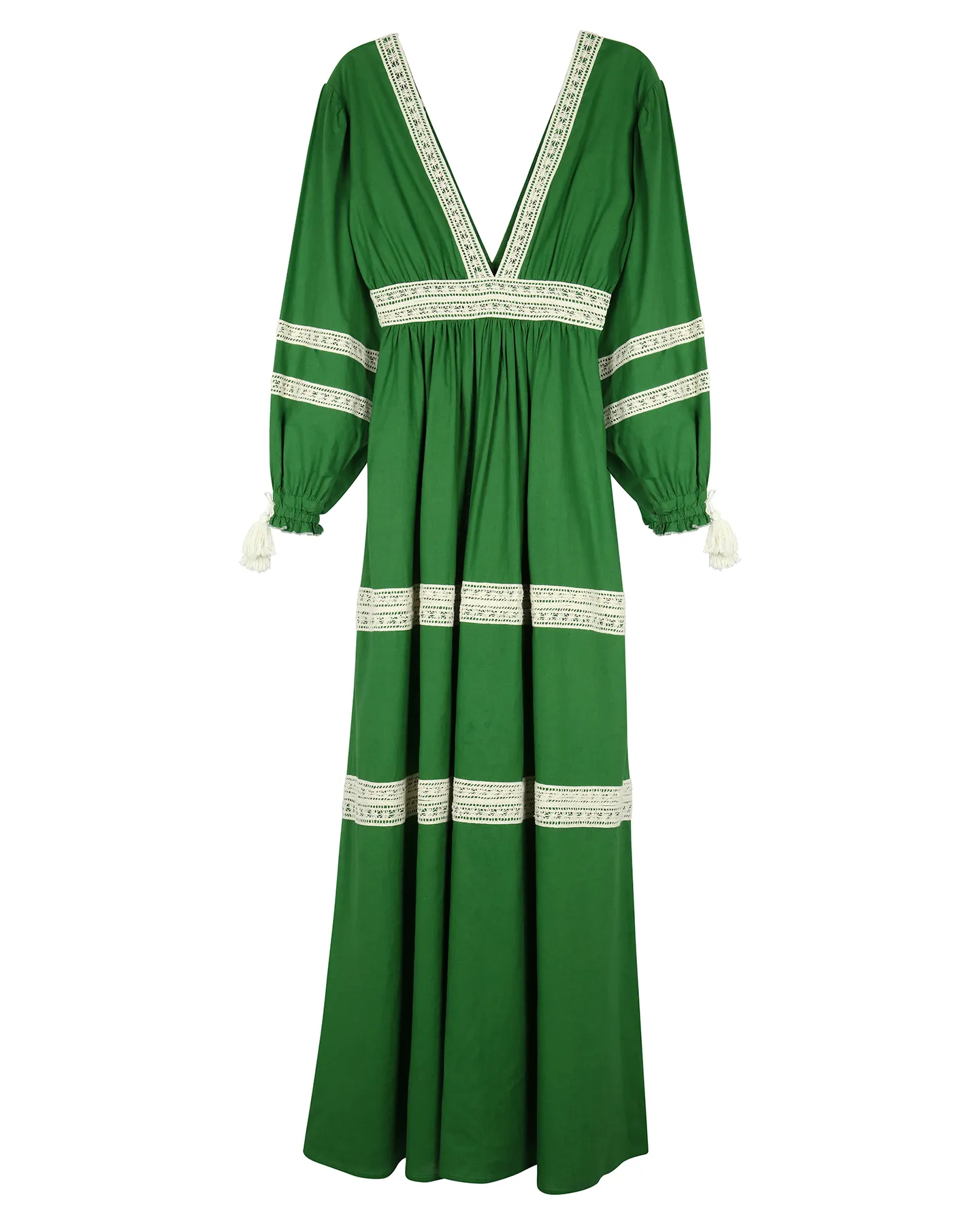 VOLTA COTTON DRESS | GREEN sold by ESCVDO product image thumbnail 2
