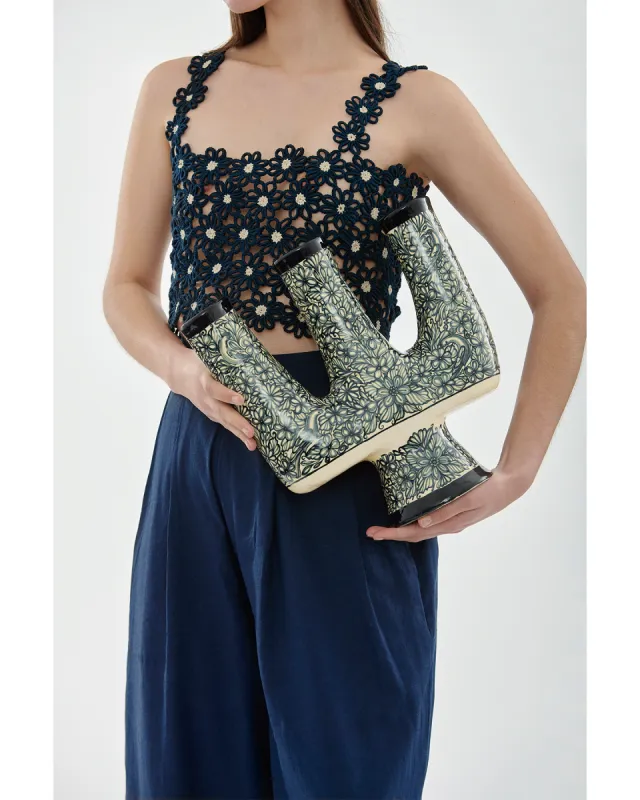 MALU TOP | NAVY | PRE ORDER sold by ESCVDO
