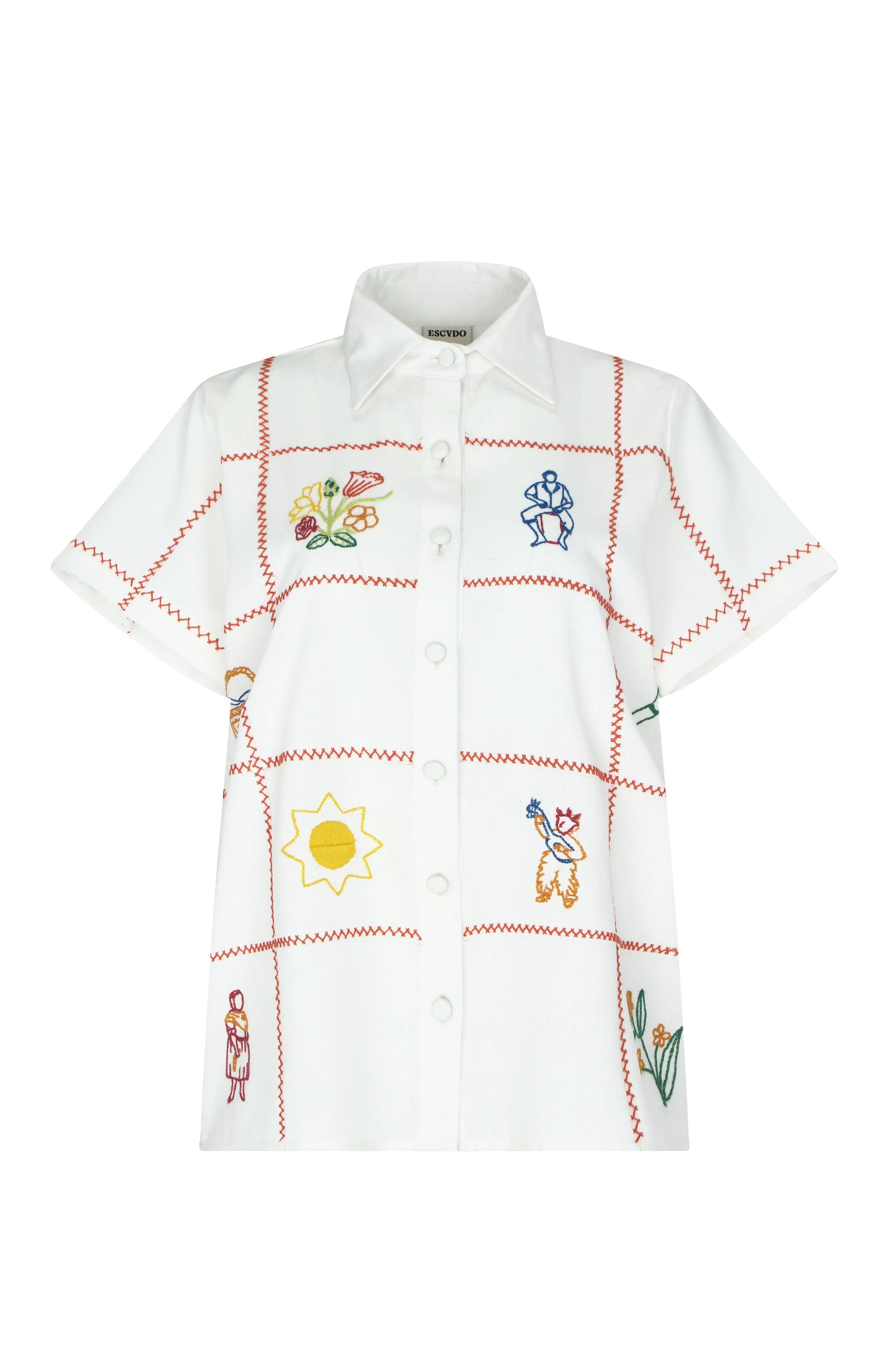 CARMEN SHIRT | IVORY sold by ESCVDO product image thumbnail 2