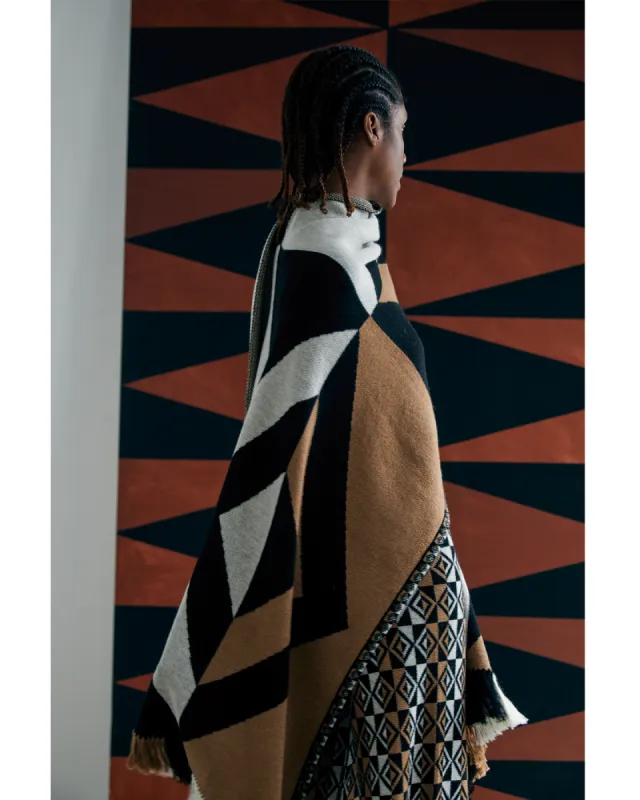 QERO SHAWL | SAND sold by ESCVDO