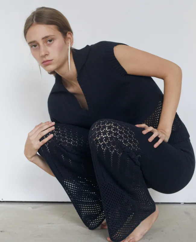 LIA PANTS | BLACK sold by ESCVDO