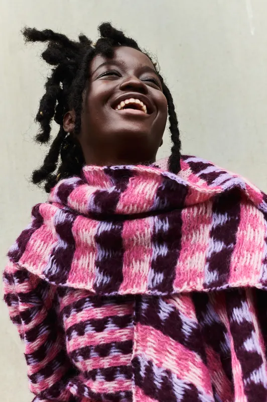 DIABLADA SHAWL | FUCHSIA | PRE ORDER sold by ESCVDO