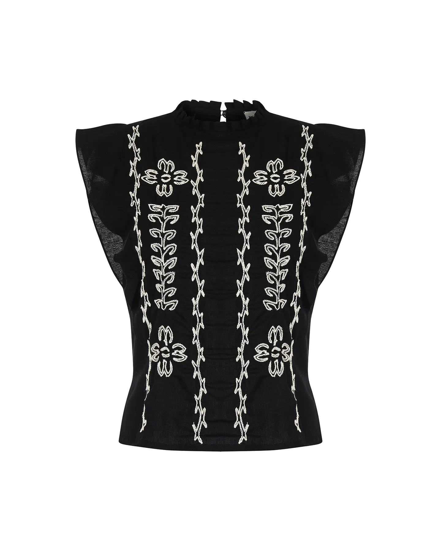 HORTENSIA BLOUSE | BLACK sold by ESCVDO product image thumbnail 2