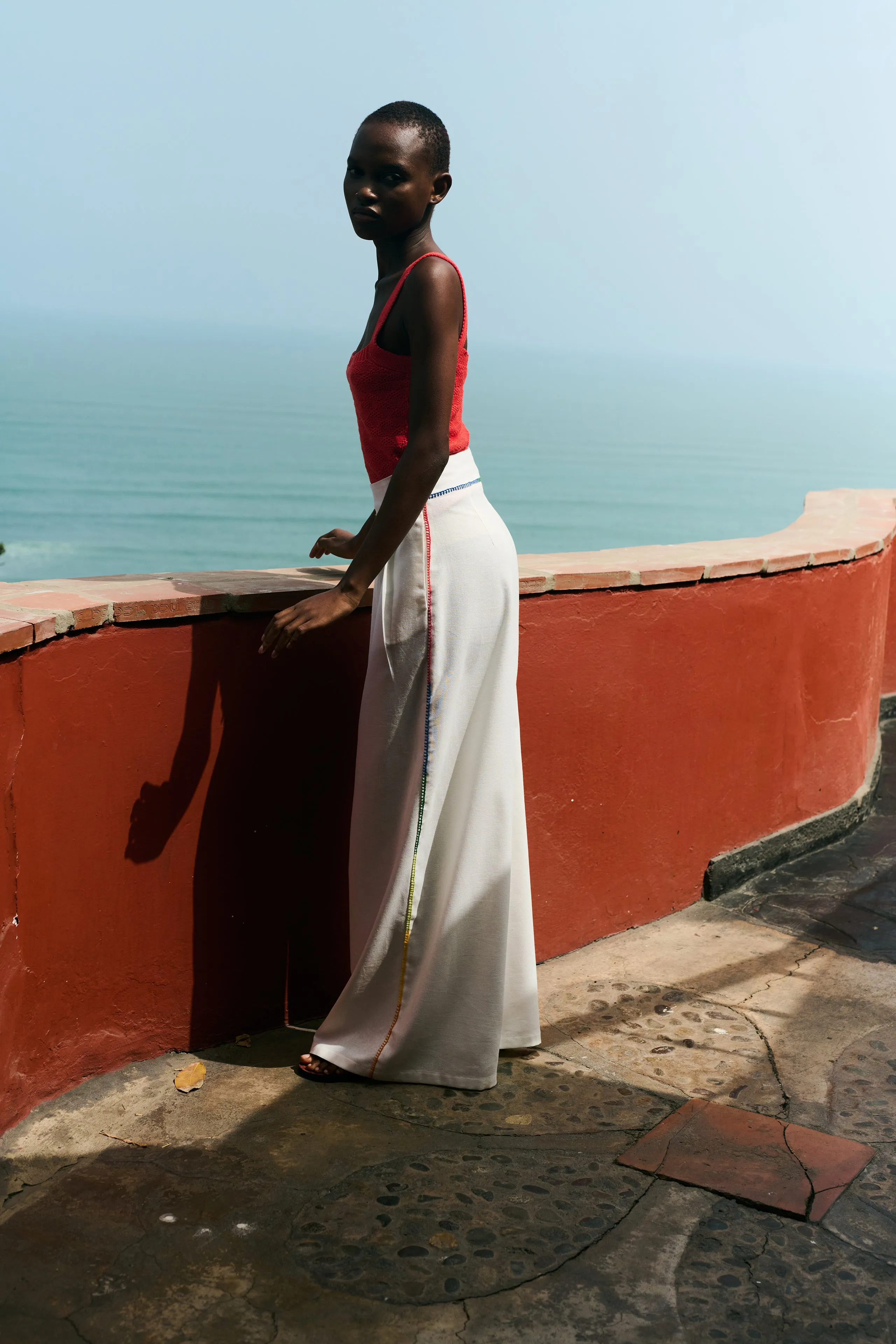 AMALIA PANTS | IVORY/ MULTI sold by ESCVDO product image thumbnail 5