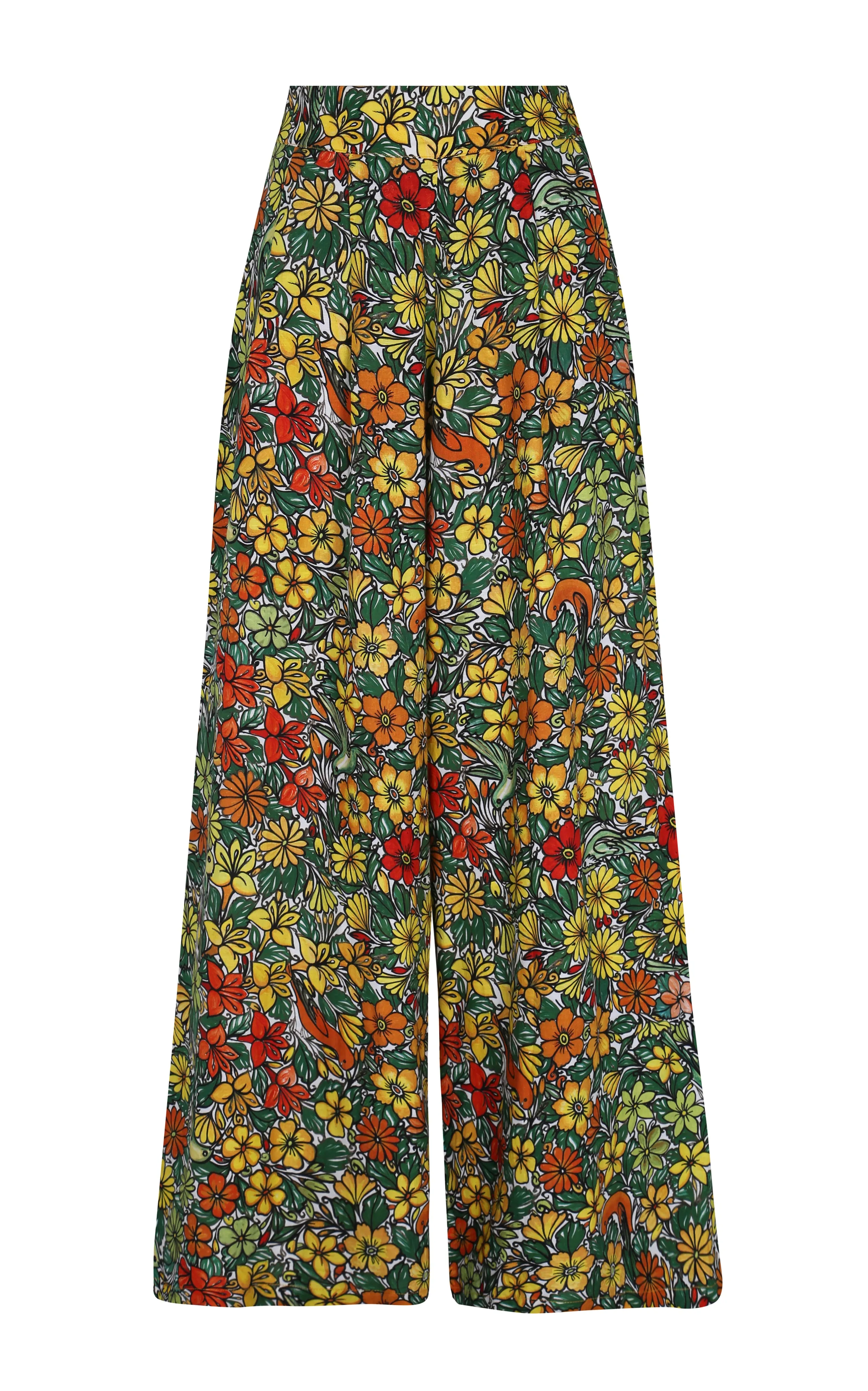 ACASIA PANT | TROPICAL PRINT sold by ESCVDO