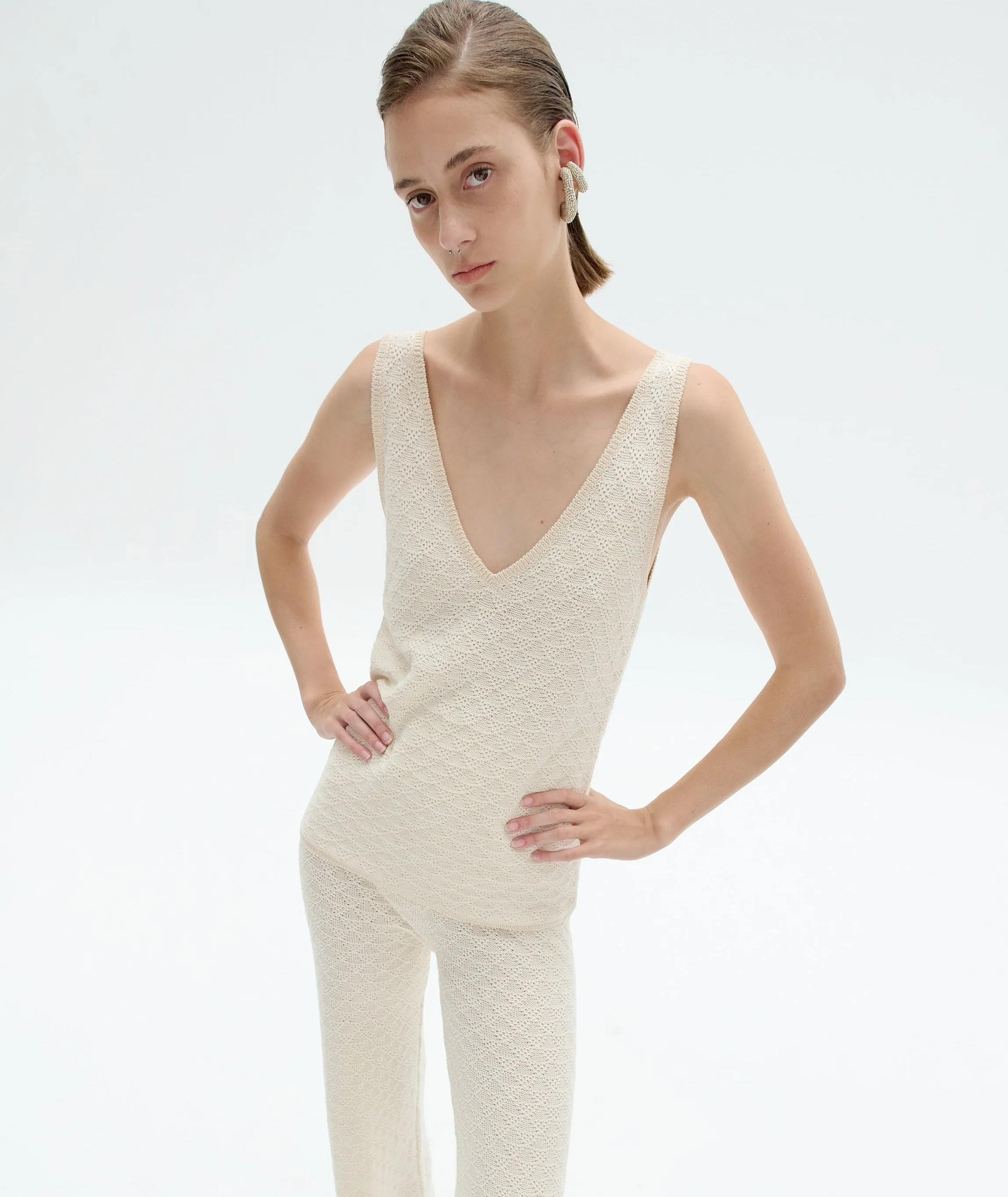 MALECON TANKTOP | IVORY sold by ESCVDO