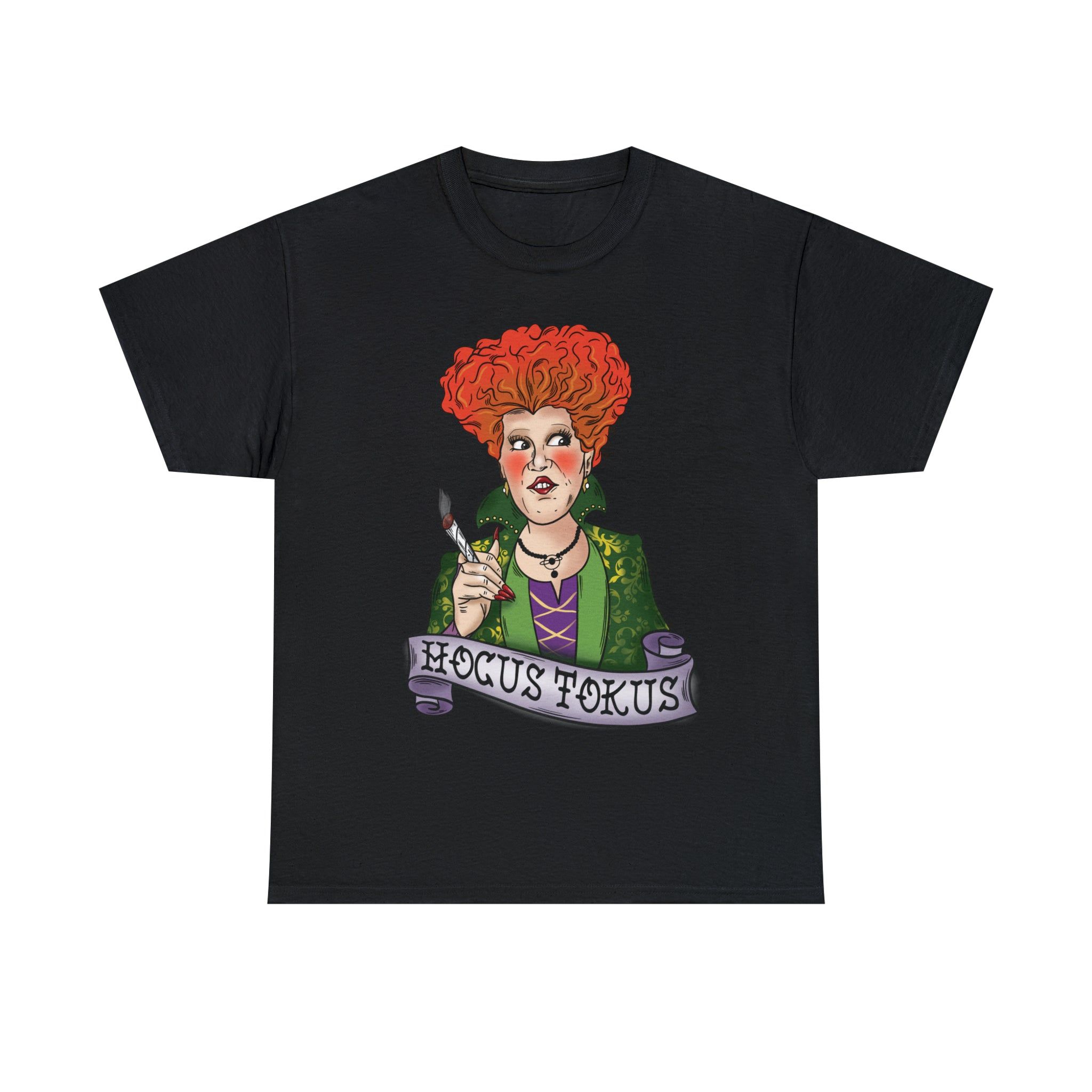 Hocus Tokus Cotton Tee sold by Stoner Girl Apparel product image thumbnail 2