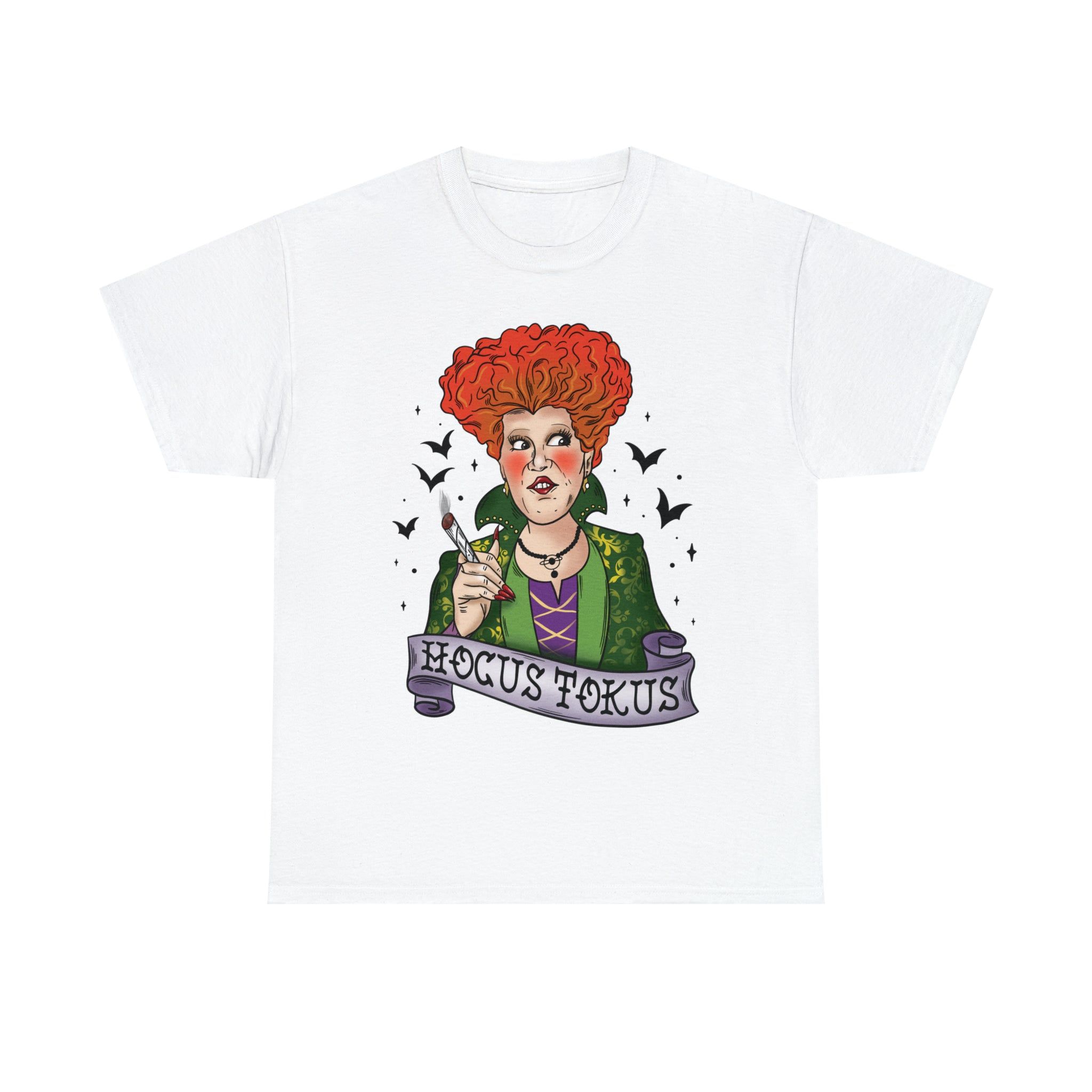 Hocus Tokus Cotton Tee sold by Stoner Girl Apparel product image thumbnail 5