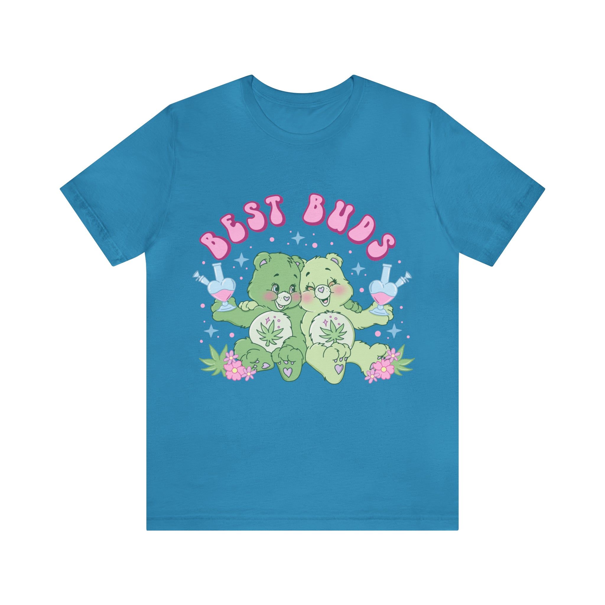 Best Buds Jersey Tee sold by Stoner Girl Apparel product image thumbnail 2