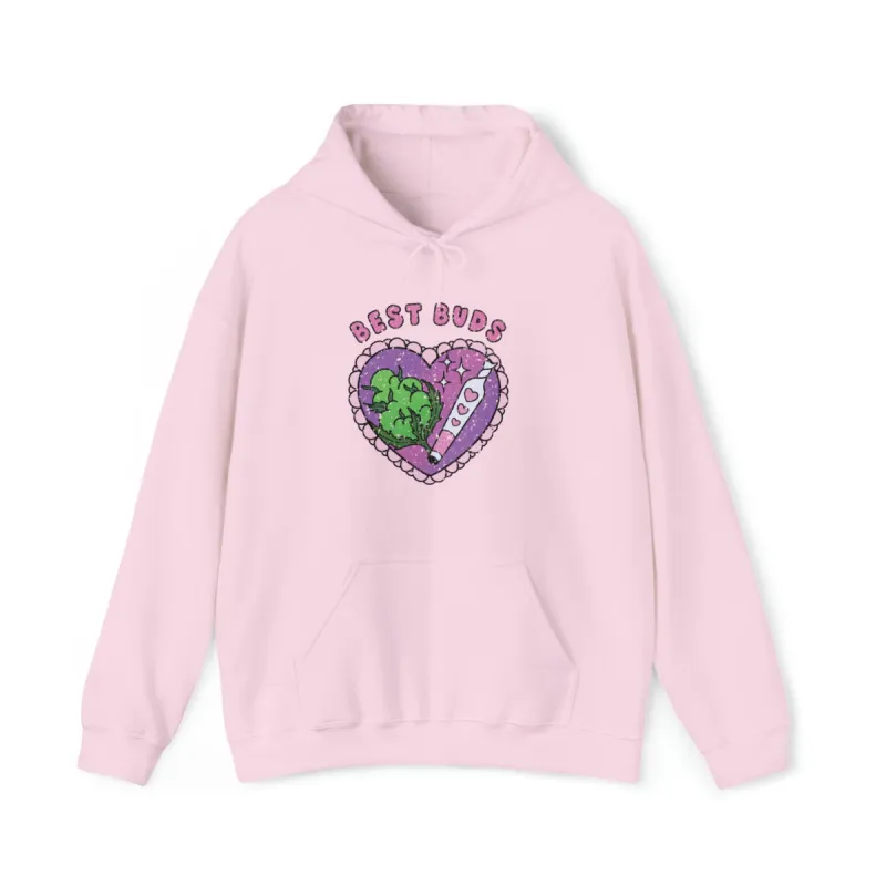 Best Buds Hoodie sold by Stoner Girl Apparel