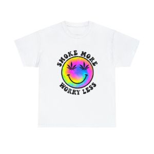 Worry Less Cotton Tee sold by Stoner Girl Apparel