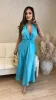 Kahlia Maxi Dress (Aqua) sold by Lavish Couture Fashion