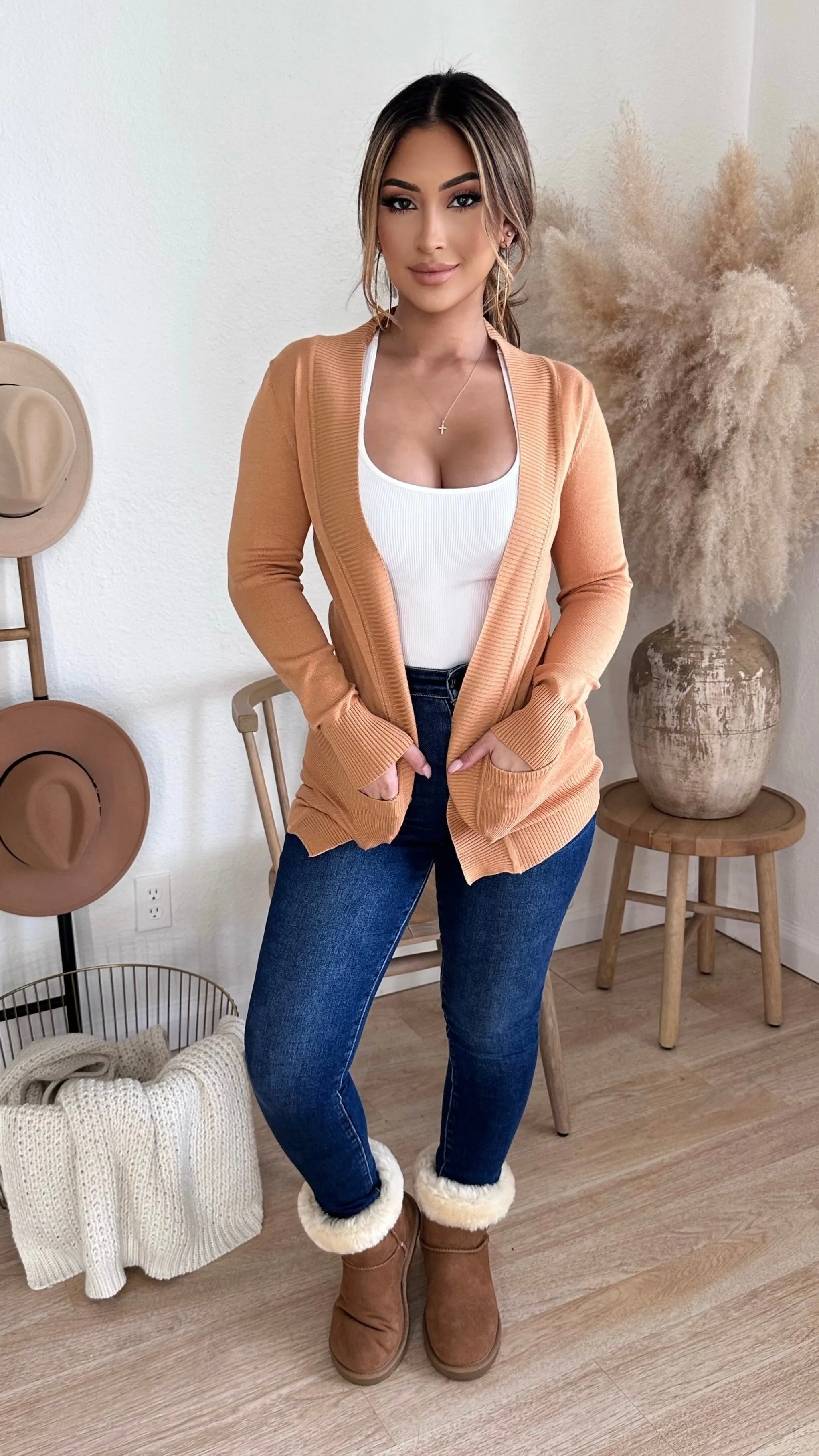 Valeria Cardigan (Honey Comb) sold by Lavish Couture Fashion product image thumbnail 2