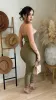 Can't Be Unseen Jumpsuit (Olive) sold by Lavish Couture Fashion