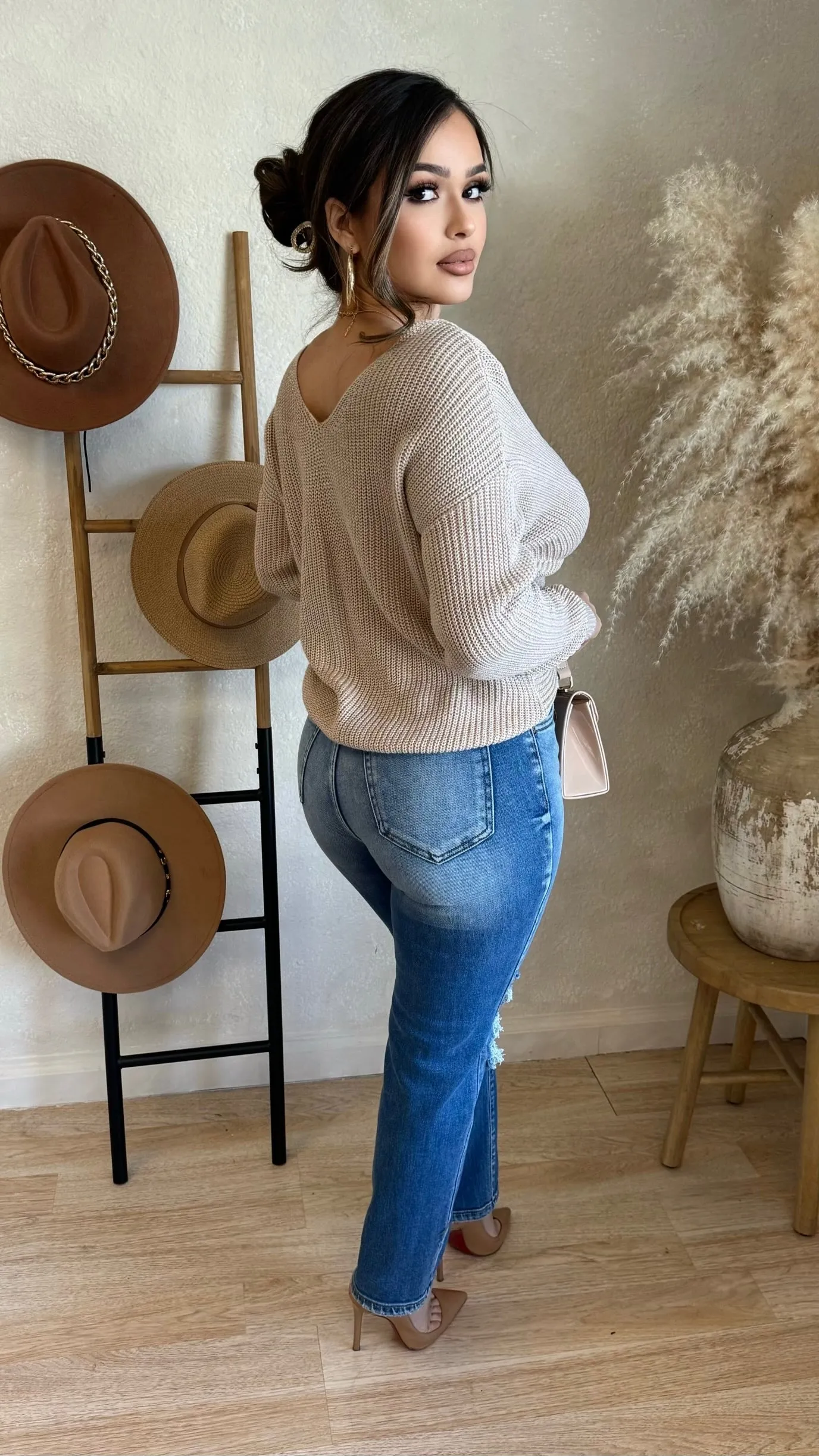 Noelya Top (Nude) sold by Lavish Couture Fashion product image thumbnail 2