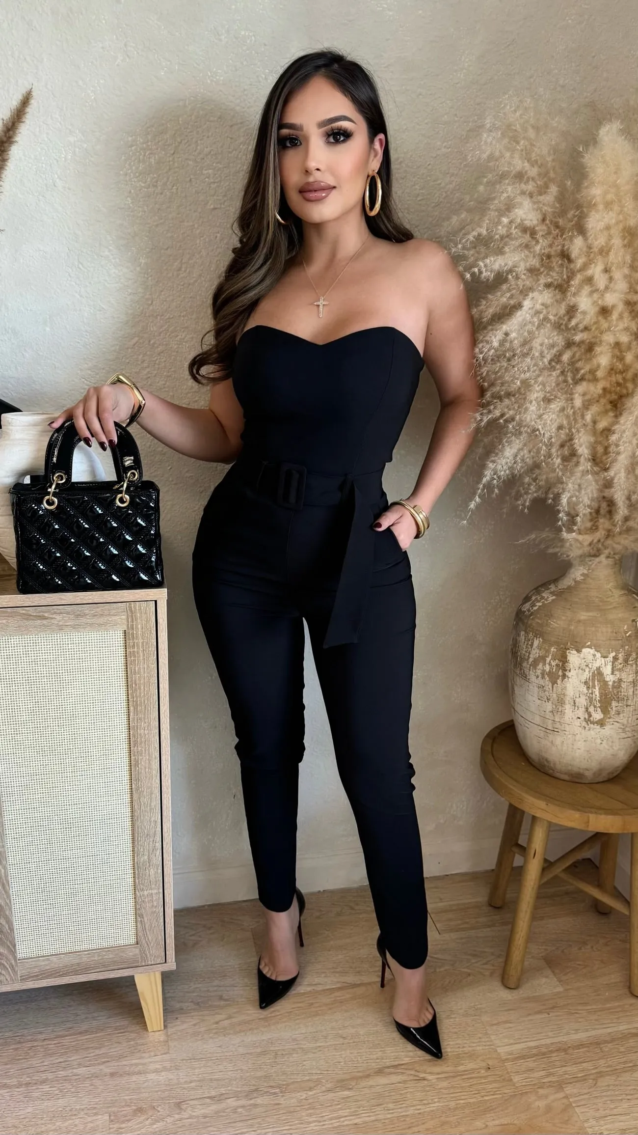 Sweet Heart Strapless Couture Jumper (Black) sold by Lavish Couture Fashion