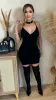 Viana Midi Dress (Black) sold by Lavish Couture Fashion
