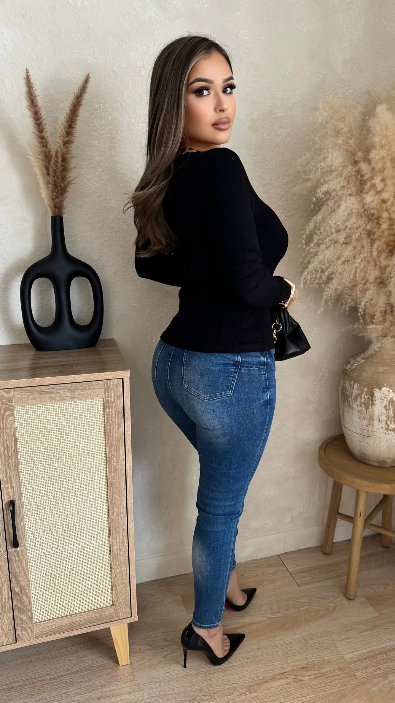 Caria Button Up Top (Cheetah) sold by Lavish Couture Fashion product image thumbnail 3