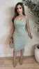 Sabrina Couture Midi Dress (Sage) sold by Lavish Couture Fashion