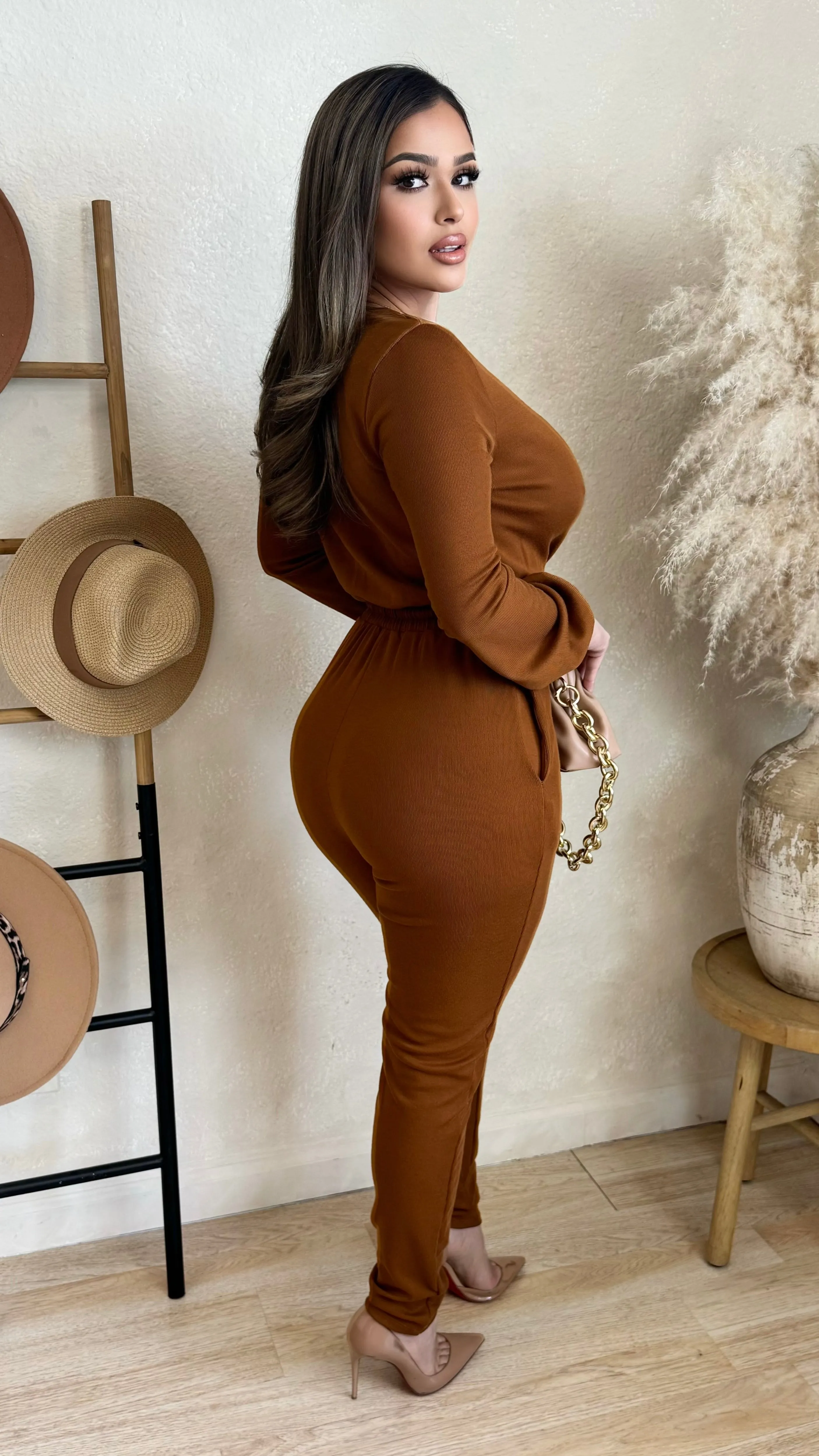 Seasonal Jumper (Rust) sold by Lavish Couture Fashion product image thumbnail 2