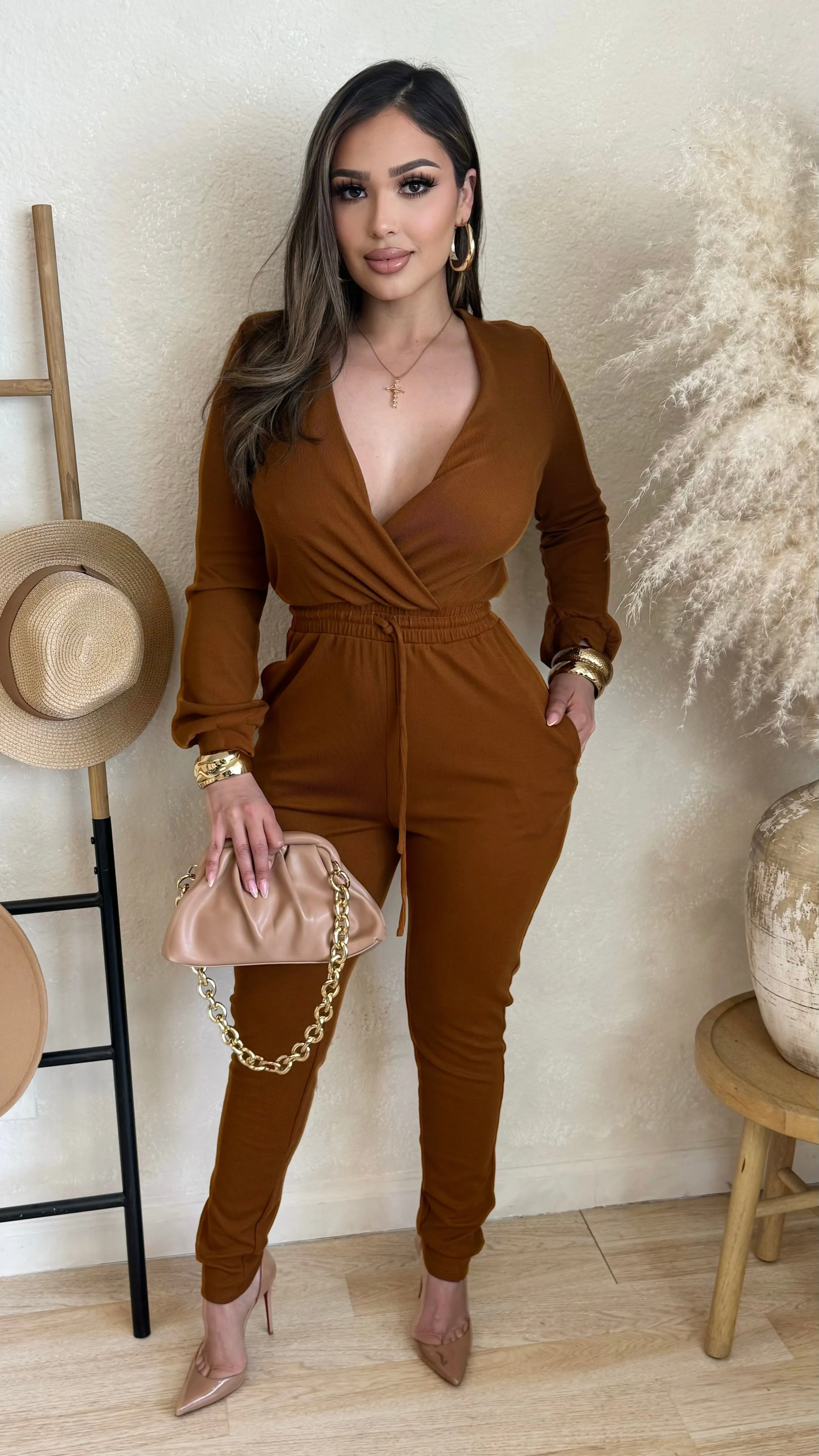 Seasonal Jumper (Rust) sold by Lavish Couture Fashion