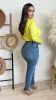 Annalee Button Up Top (Yellow) sold by Lavish Couture Fashion