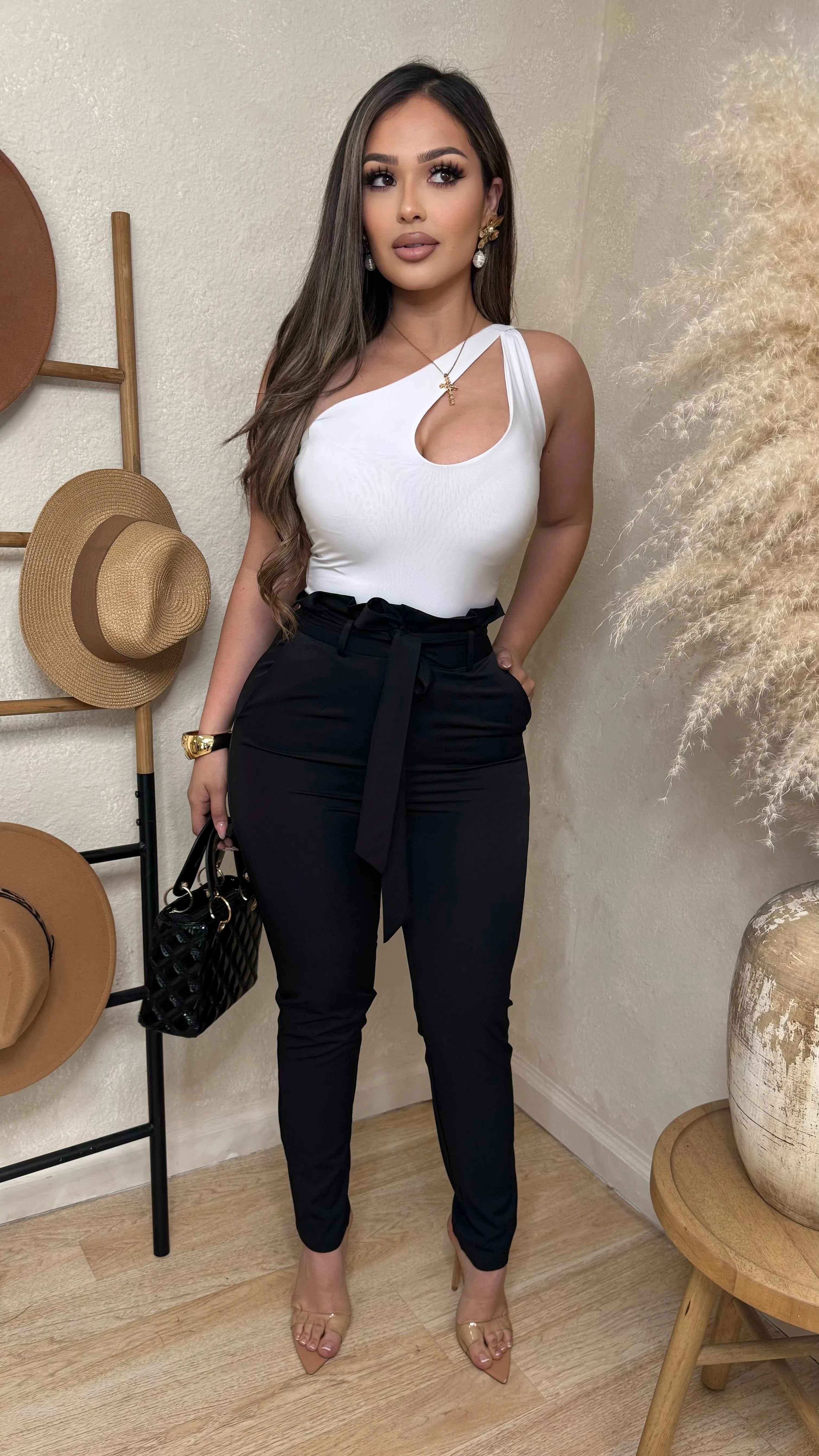 Never Forget Bodysuit (White) sold by Lavish Couture Fashion product image thumbnail 3