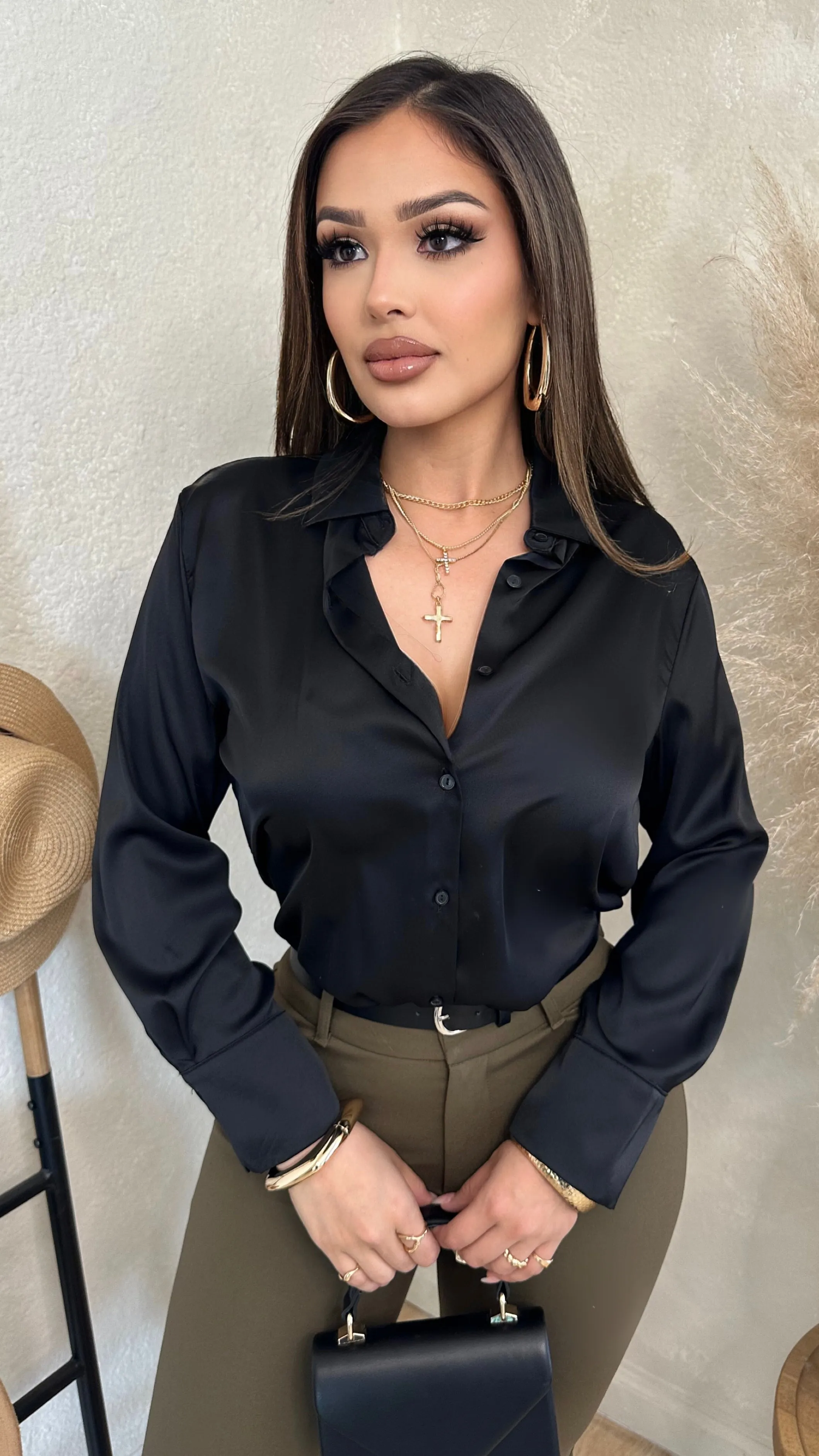 Western Scene Long Sleeve Top (Black) sold by Lavish Couture Fashion product image thumbnail 2