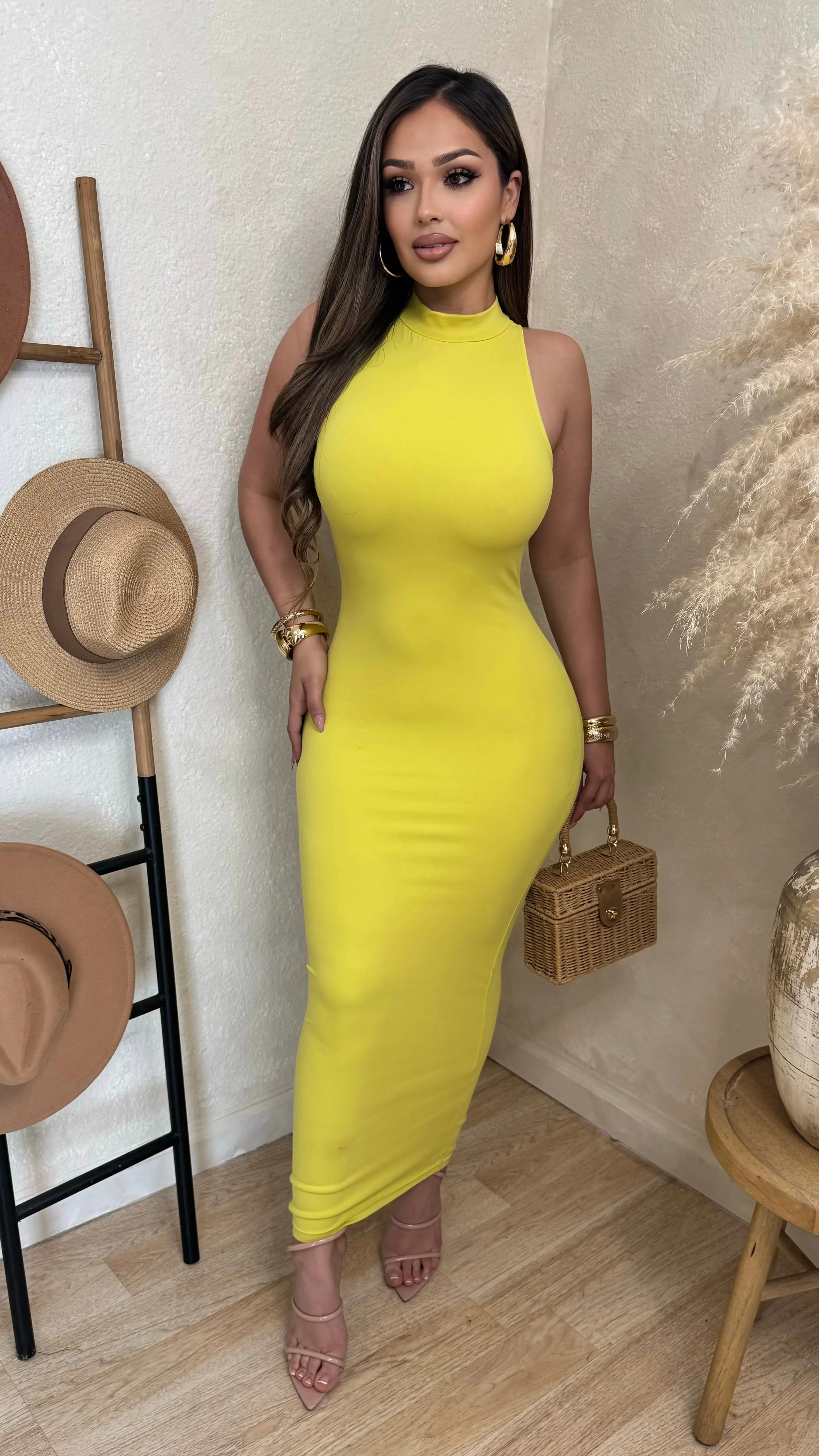 Invading Your Thoughts Maxi Dress (Lime) sold by Lavish Couture Fashion product image thumbnail 3