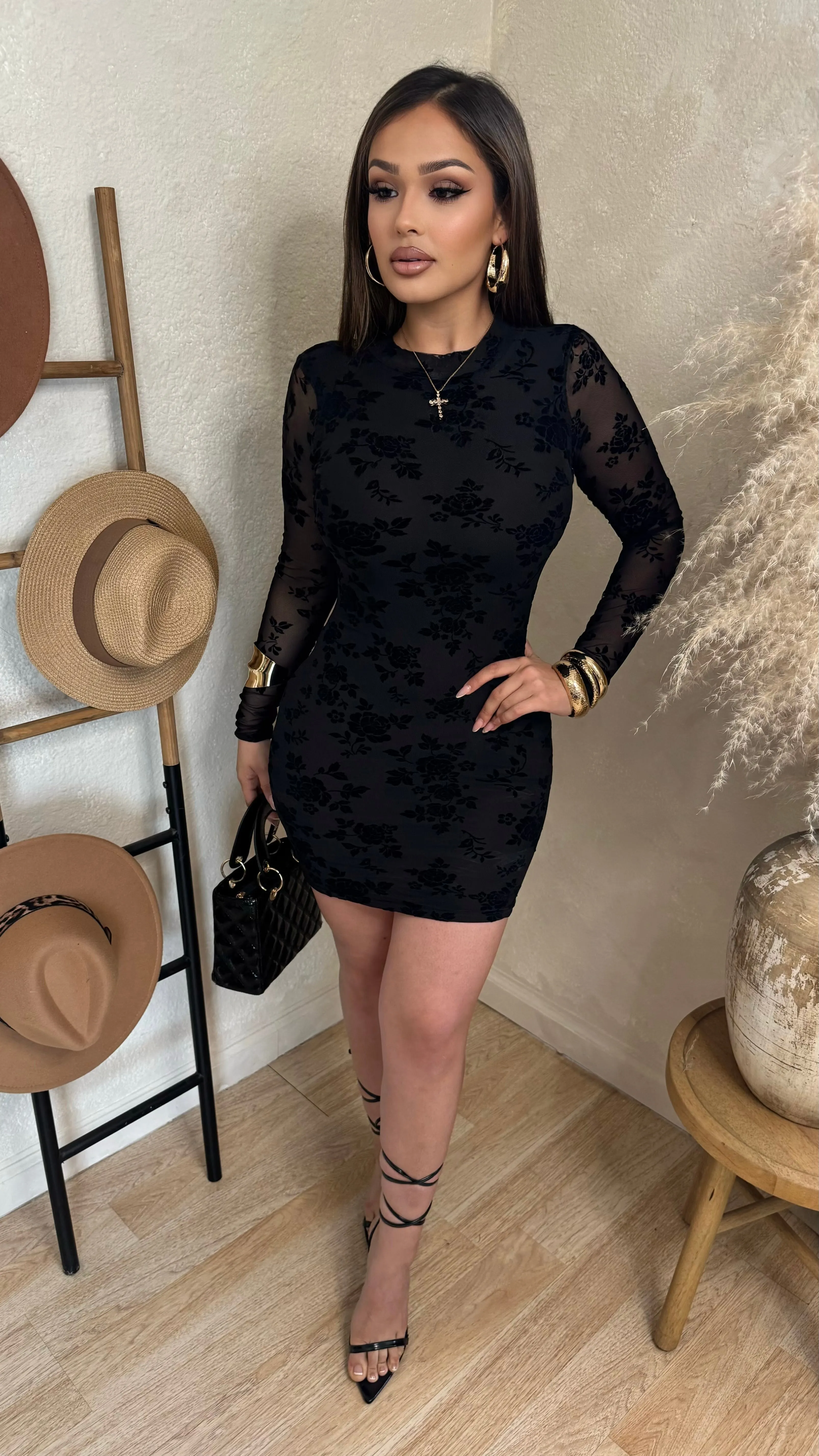 Unstoppable Style Midi Dress (Black) sold by Lavish Couture Fashion product image thumbnail 4