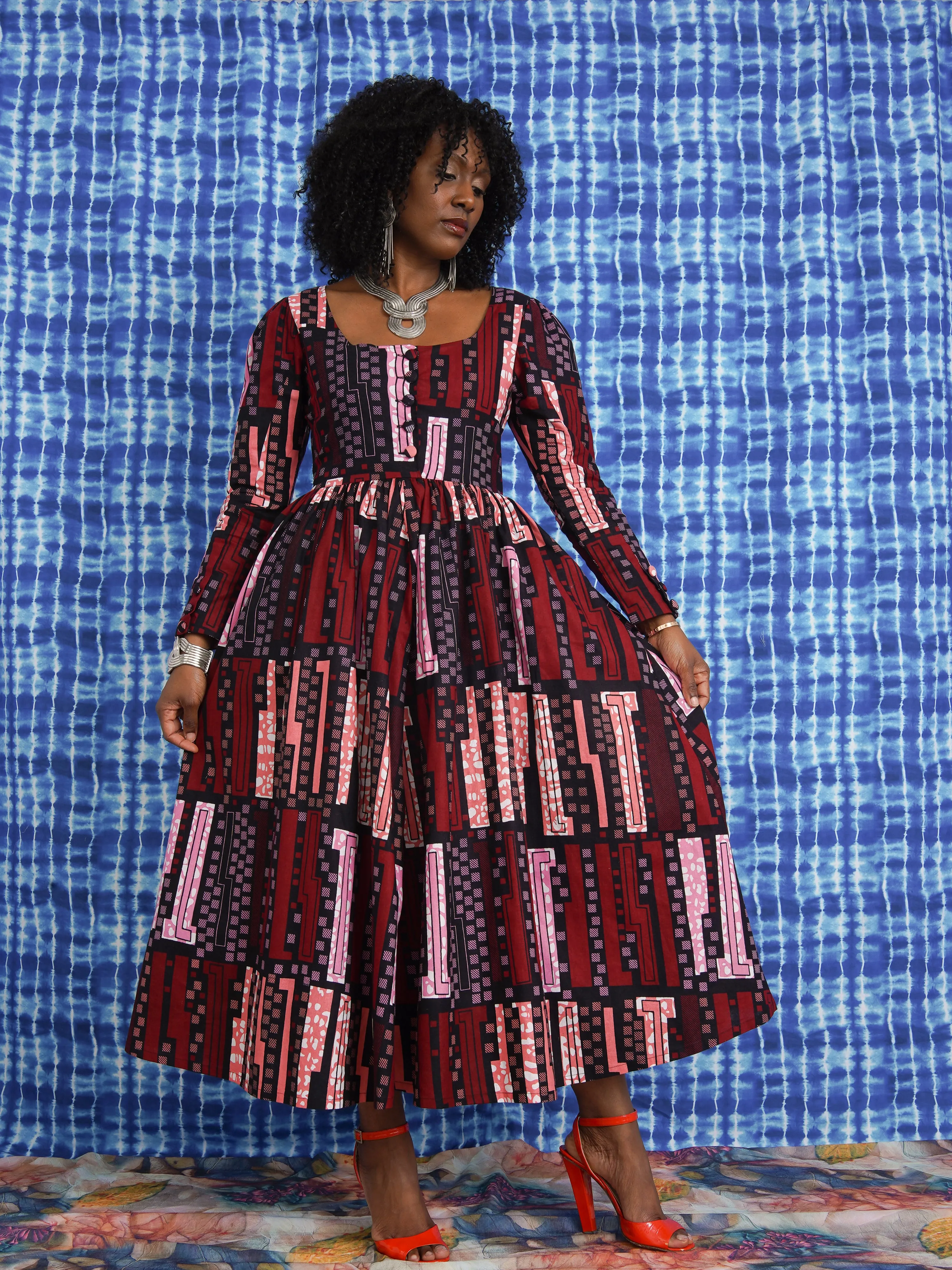 Yemisola Open Back Dress sold by Kemi Telford product image thumbnail 5