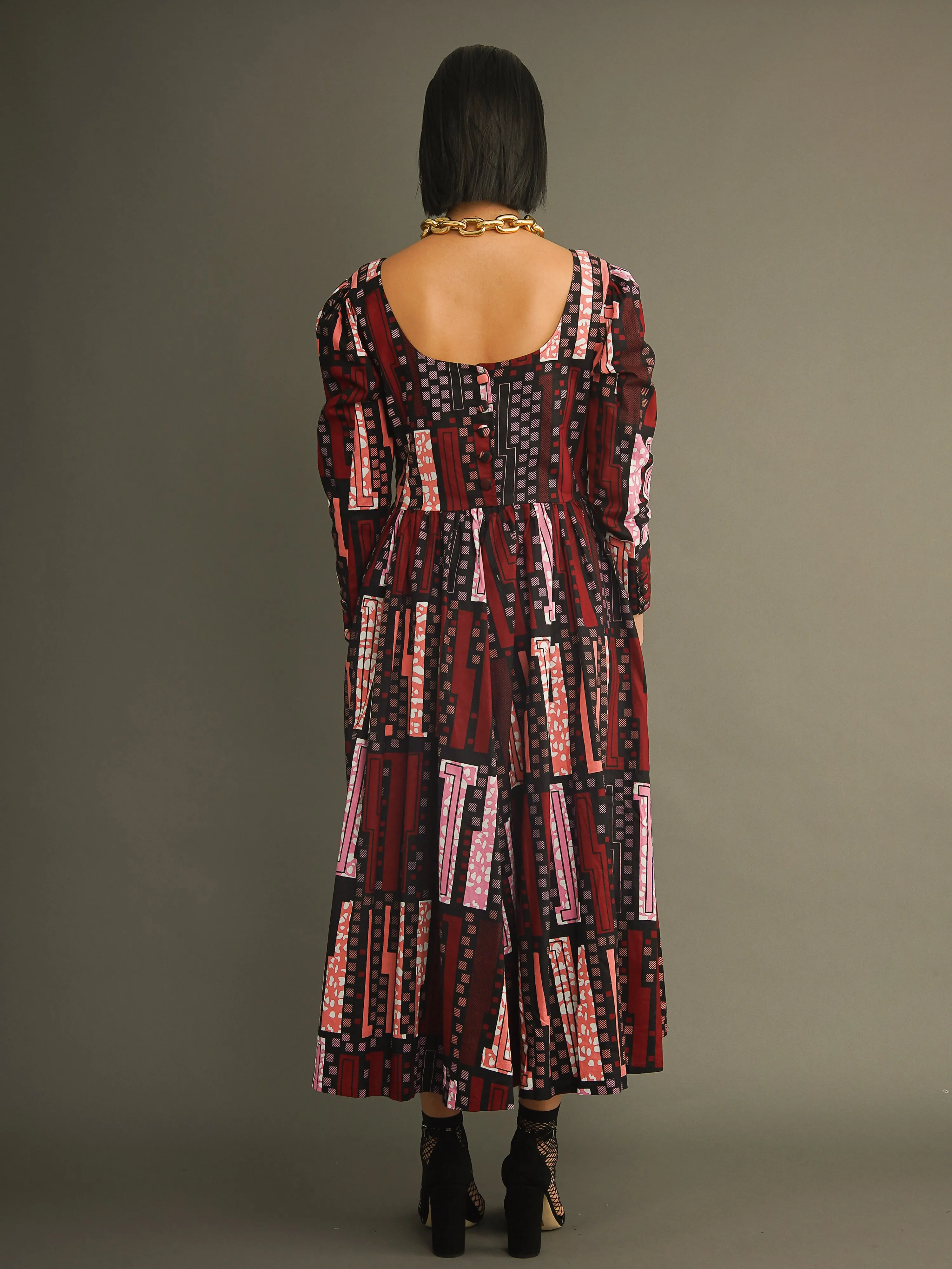 Yemisola Open Back Dress sold by Kemi Telford product image thumbnail 3